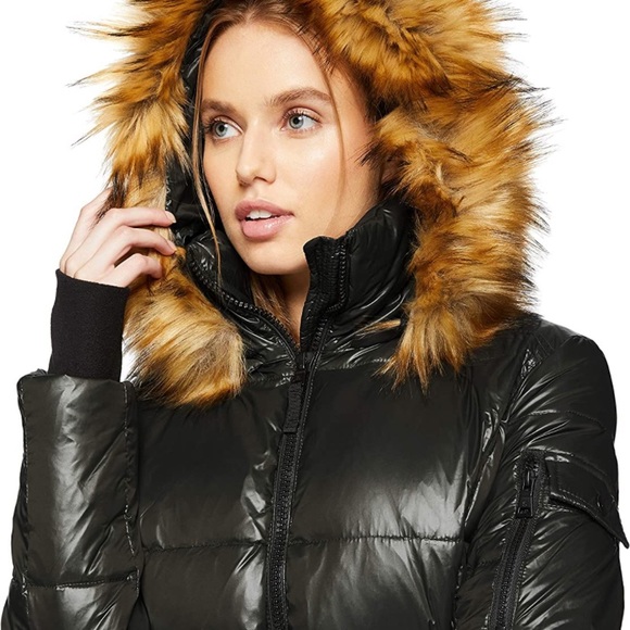 S13 Faux Fur Jacket Medium but fits like a small - Picture 1 of 13